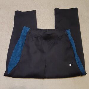 OLD NAVY BOYS GO DRY COOL LONG PANTS SIZE 6/7 DARK BLUE